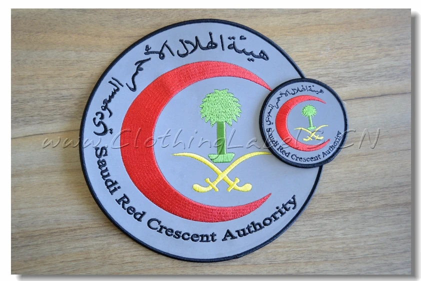 Пользовательские 3D светоотражающие этикетки для вышивки вышитые нашивки одежды