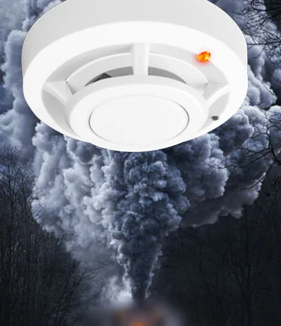 Wi-Fi GSM домашняя охранная сигнализация Беспроводная и проводной детектор релейный выход смарт-управление Приложение датчик двери пожарный дым Движение Сигнализация
