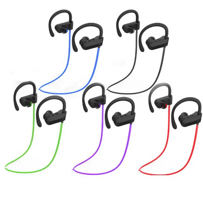 Q12 наушники беспроводные Bluetooth спортивные и с шумоподавлением микрофоном для