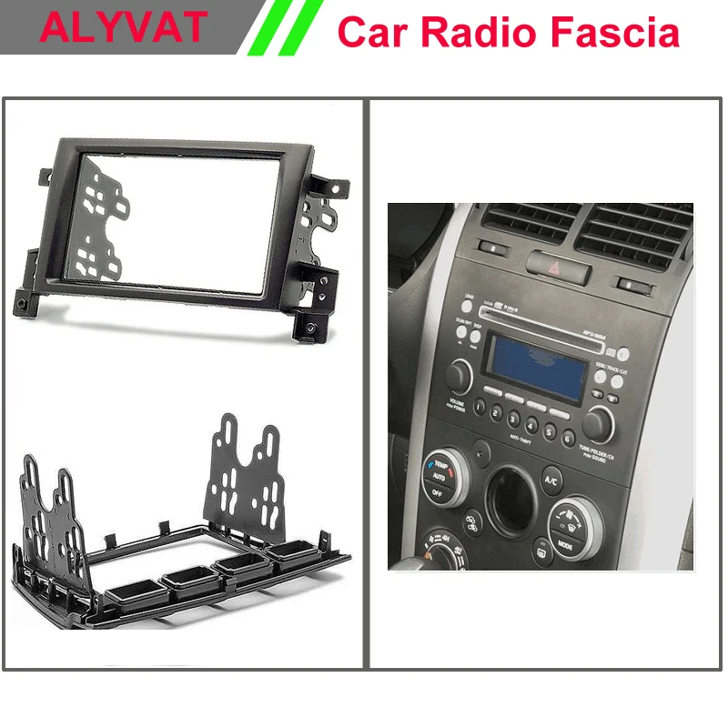 Панель автомобильного радио для SUZUKI Grand Vitara Escudo 2005 + стерео тире Facia Trim Surround CD