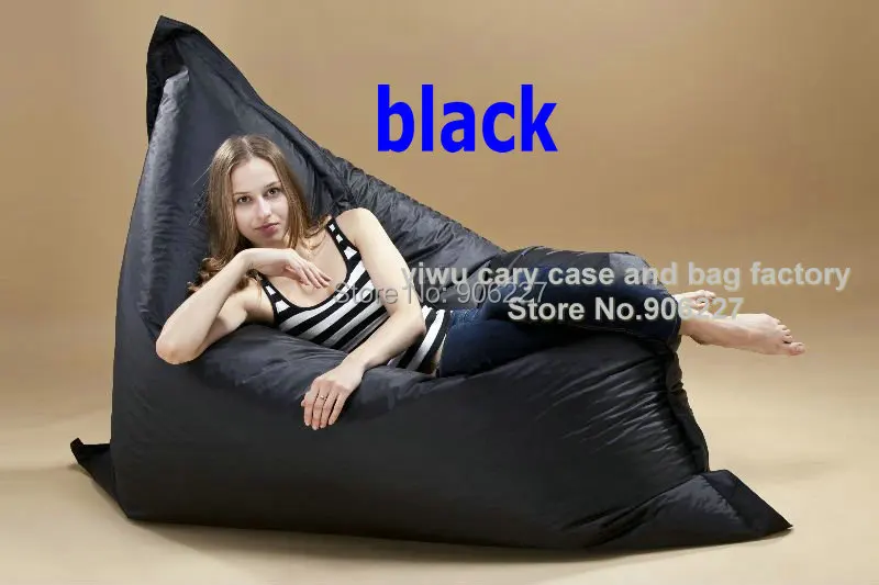 XXL большой взрослый sitzsack beanbag, расслабляющий bean bag шезлонг, высокое качество кресло из фасоли, ленивая подушка, без наполнителя