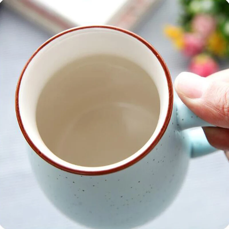 400 мл кофейная кружка Новинка Sky Star Tazas De Ceramica Creativas с крышкой молочная вода