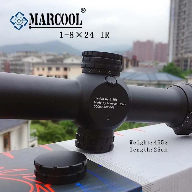 Прицел MARCOOL 1 8X24 IG для охоты тактический оптический коллиматор прицел винтовки с