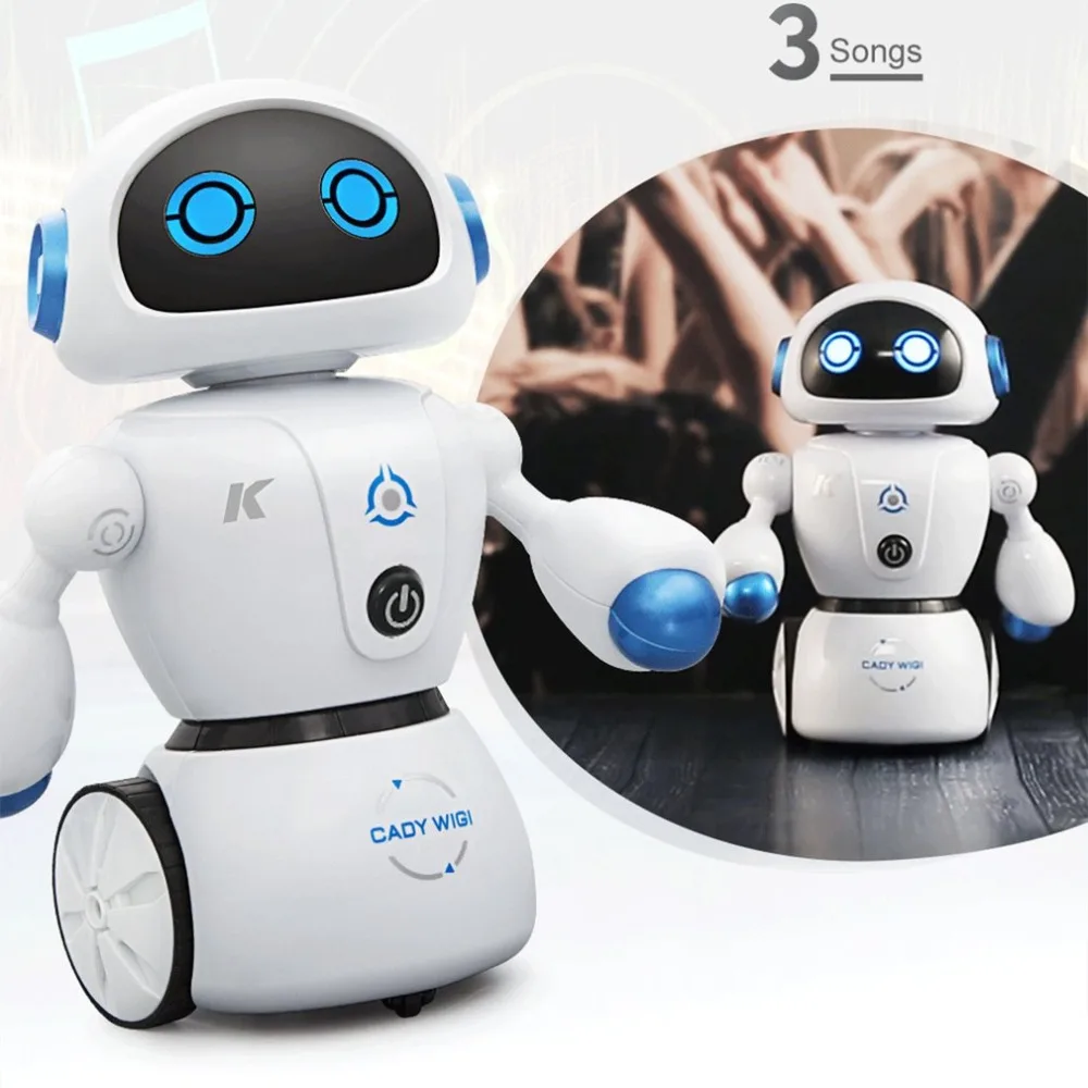 Интеллектуальный программируемый радиоуправляемый робот Cady Wigi JJRC R6 обучающая