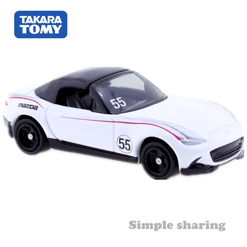 TAKARA TOMY Tomica Aeon Mazda Roadster 3 Настройка масштаба 1:57 литая Детская кукла модель комплект