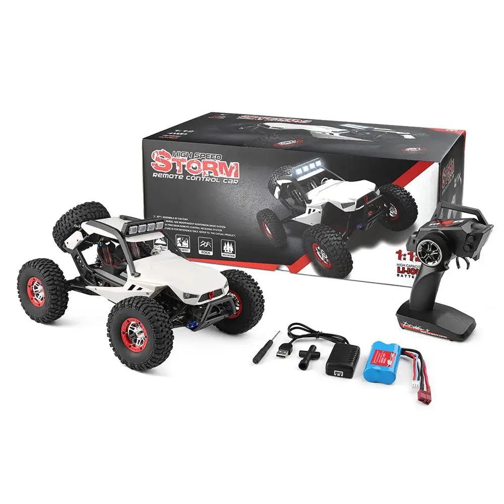 Wltoys 12429 Радиоуправляемый внедорожник гоночный автомобиль гусеничный грузовик 2 4