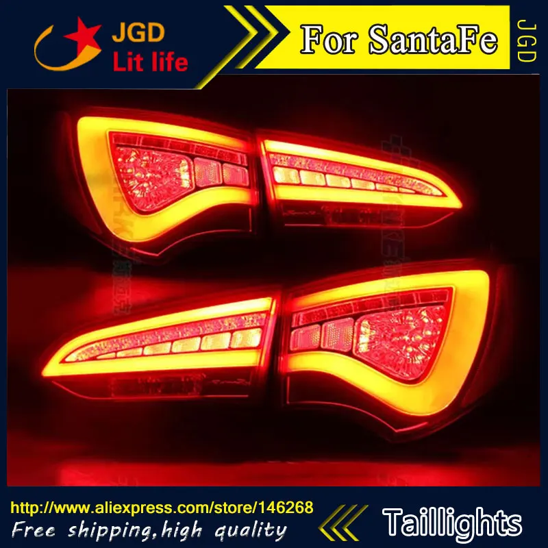 Бесплатная доставка! Задний светодиодный фонарь для Hyundai SantaFe ix45 6000-2013 12 В 2014 k |