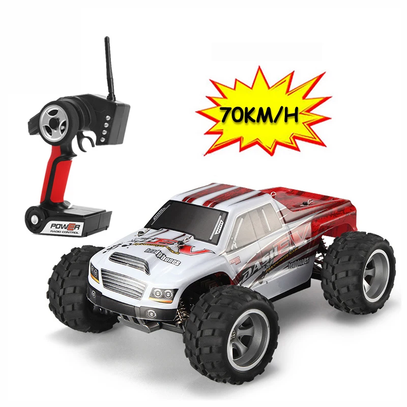 Скоростной Радиоуправляемый автомобиль Wltoys 1:18 70 км/ч 4WD 2 4G Радиоуправление