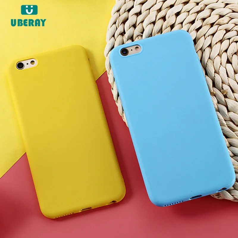 Мягкий чехол из ТПУ для iphone X iPhone 5 5s SE 6 6S 7 8 Plus чехлы телефонов конфетные розовые