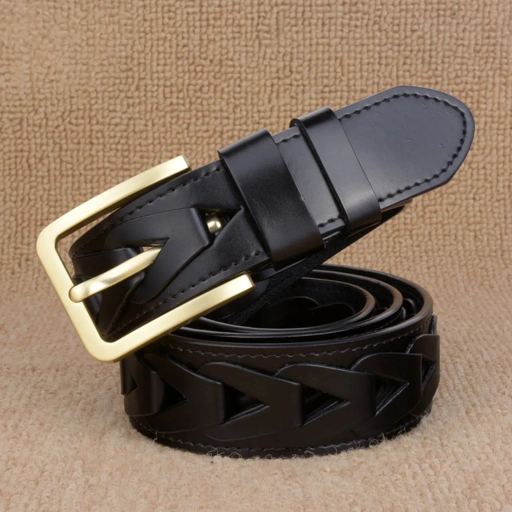 Новое поступление роскошные кожаные Для мужчин S ремень наивысшего качества