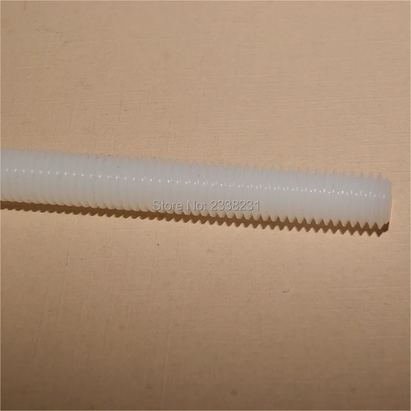 M5 Нейлон Стержень С Резьбой 1 Метр 200 мм 500 мм|threaded rods 500mm|threaded rod m5rod thread |