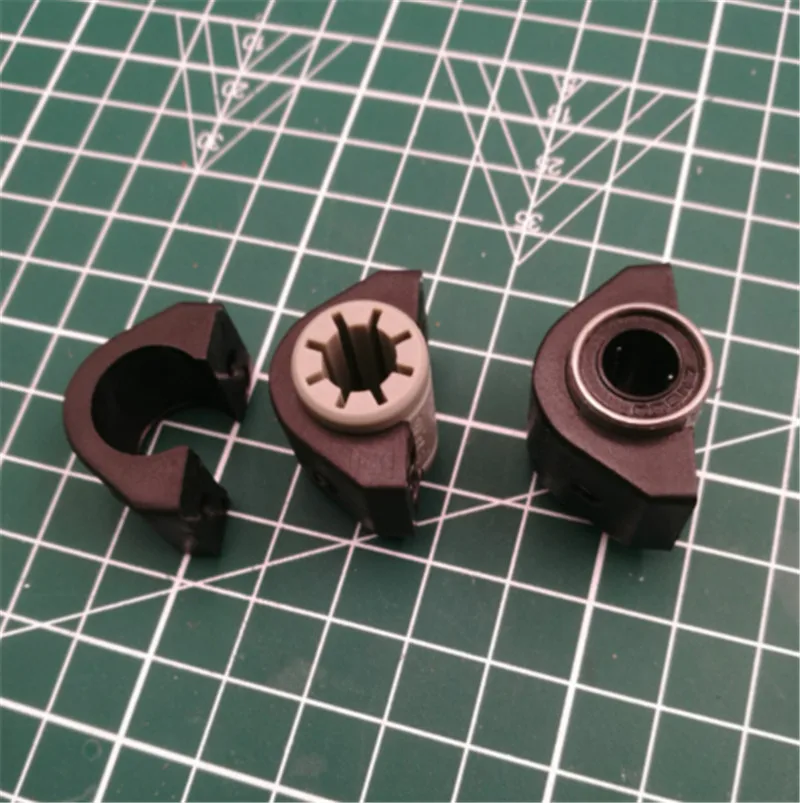 1 шт. Reprap Prusa i3 MK2 подшипник Держатель Зажимы для оси Y LM8UU/Гусь drylin RJ4JP 01 08 держатель