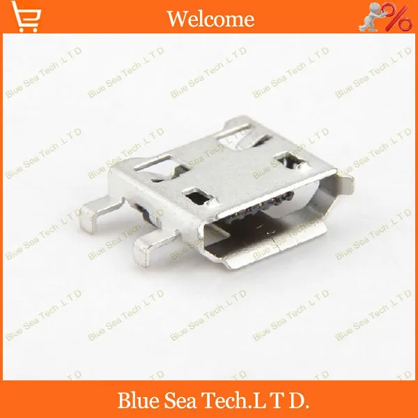 Micro 5 P USB Разъемы разъем PCB крепление для телефона планшетного ПК MP3 MP4 и т. д. SMD 4