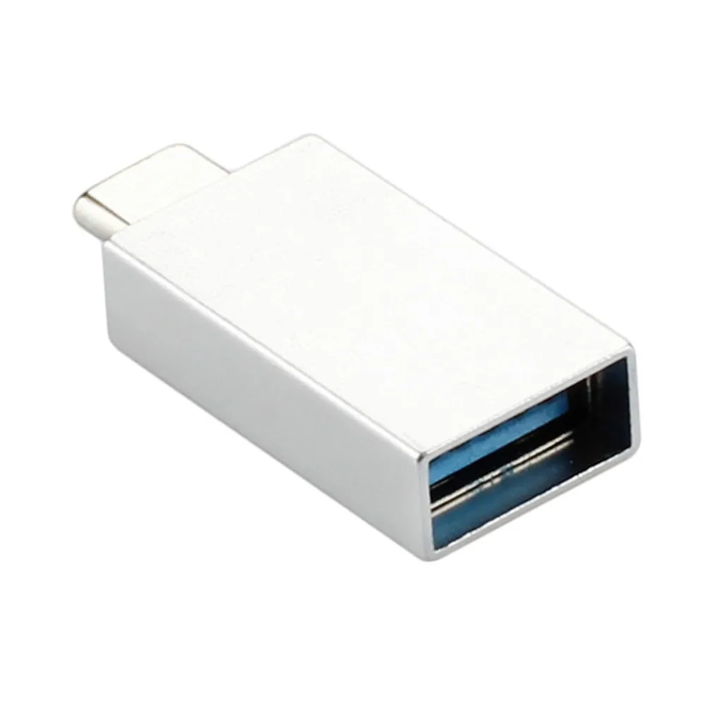 Алюминиевый адаптер USB 3 1 Type C Male to 0 A Female OTG для быстрой зарядки и синхронизации