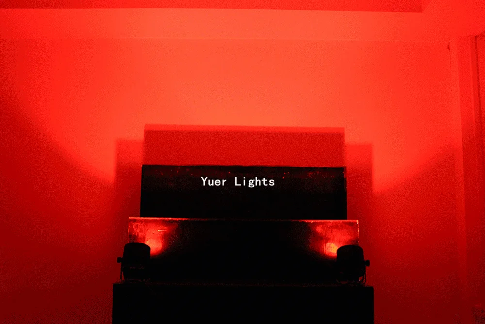 1 упаковка светодиодный плоский Par свет 60 Вт RGB Полноцветный COB банок с DMX512 хороший