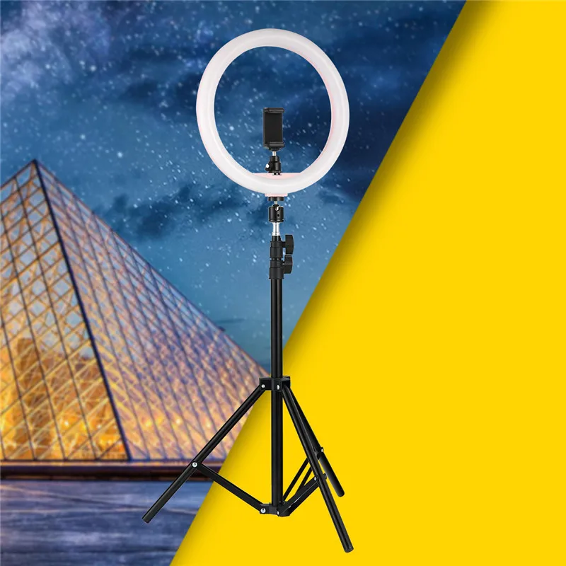 Tycipy 12 &quotсветодиодный кольцевой светильник 24 Вт фотостудия свет фотографии