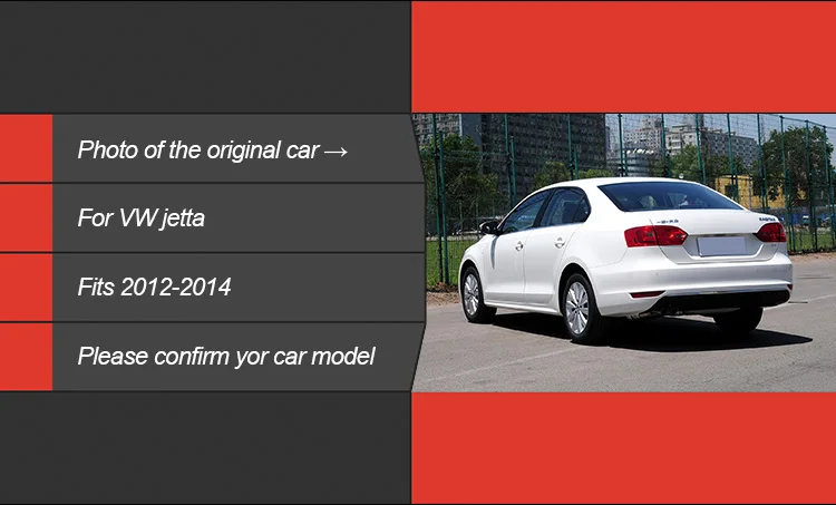 Стайлинга автомобилей светодиодные лампы для хвоста Jetta задние фонари 2011- Jetta Mk6 LED фонарь DRL динамический отложным воротником сигнальный светодиод Обратный заднего Туман