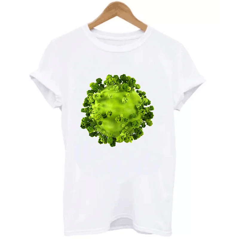 Лето 2017 г. новые модные женские туфли футболки Графический Замороженные Apple 3D