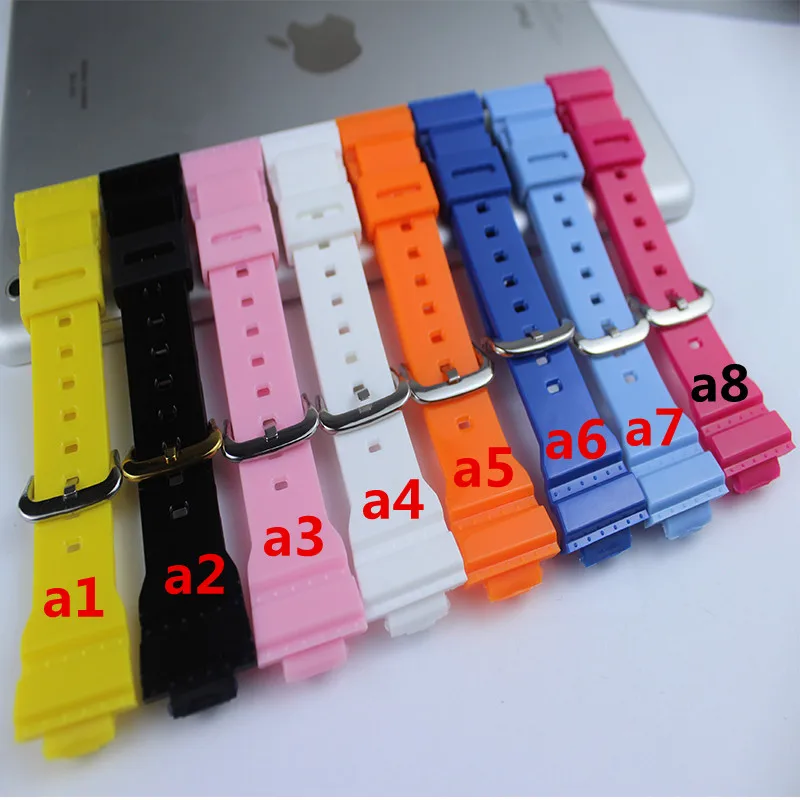 Новейший силиконовый ремешок применяется для Casio Baby G Series BA 110 111 112 BGA 130 Женский