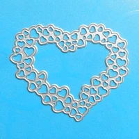 yinise metal cutting dies for scrapbooking stencils love circle diy album cards decoration embossing folder die cuts template
