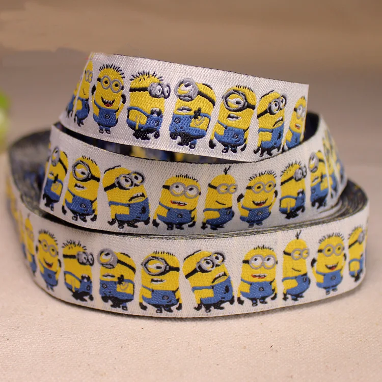 

NEW wholesale Zakka good quality polyester Woven Jacquard Cartoon Ribbon
