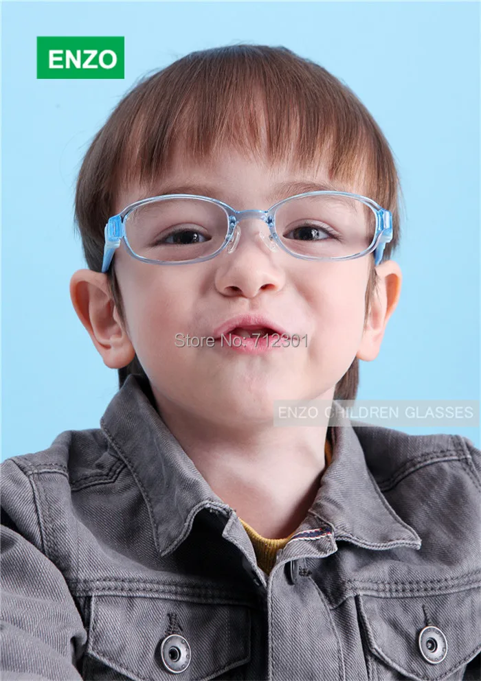 Студент очки раме сгибаемыми не винт Гибкий дети Ноги съемный Силикона и TR90