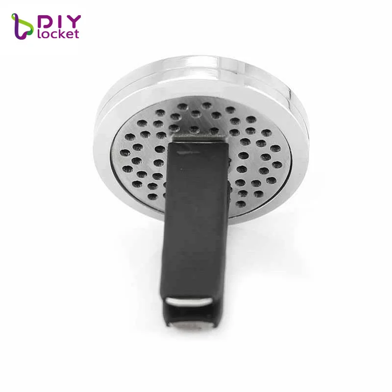 diylocket 30mm Aromatherapy Locket Foot Track Lockets Car Diffuser 316L Stainless Steel Free Pads LSLA467 | Украшения и