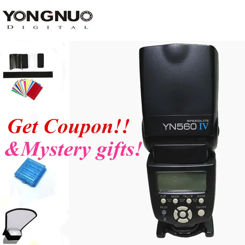 YONGNUO YN-560IV 2 4G беспроводной мастер Радио Вспышка Speedlite + YN560IV вспышка отскок