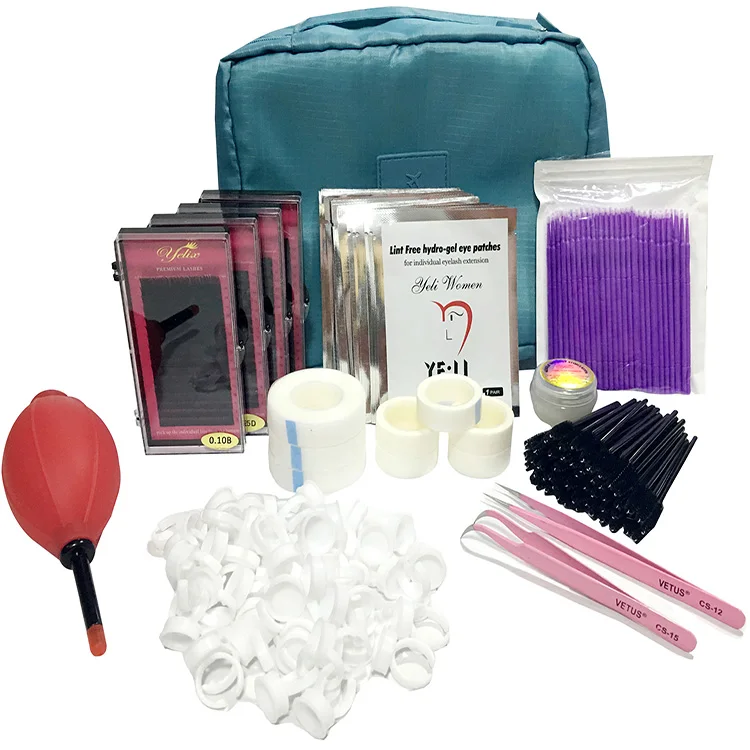 High Cost-Effective Professional Makeup Tools Kits Individual False Eyelash Extension Tools Set Eye Lashes Grafting Tools Kit