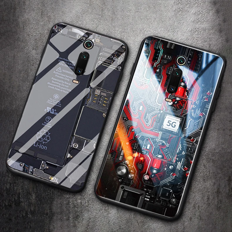 Чехол GFAITH для Xiaomi mi 9 T, чехол из закаленного стекла с разборным дизайном для mi 9T Pro mi 9SE, чехол Red mi Note 8 K20 A3