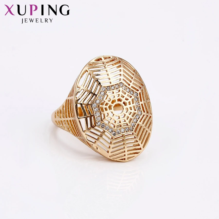 Xuping Новое поступление роскошное кольцо позолоченное модное романтическое для