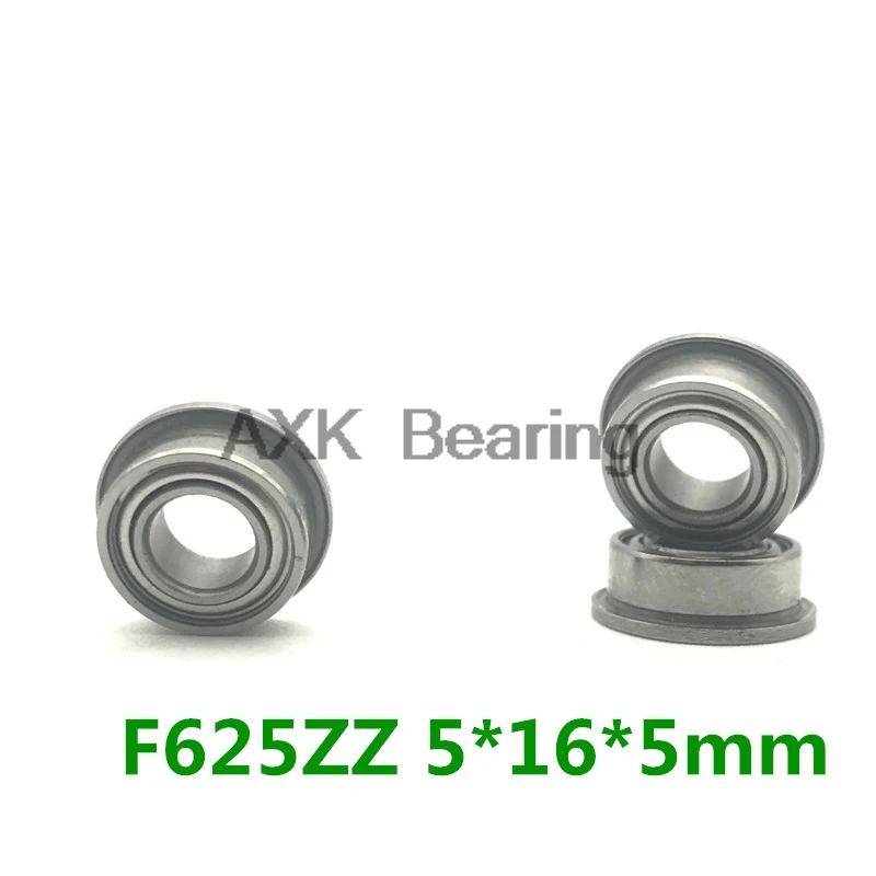 F625 2Z F625ZZ F625zz zz фланец радиальный шарикоподшипники 5x16x5 мм Бесплатная доставка для