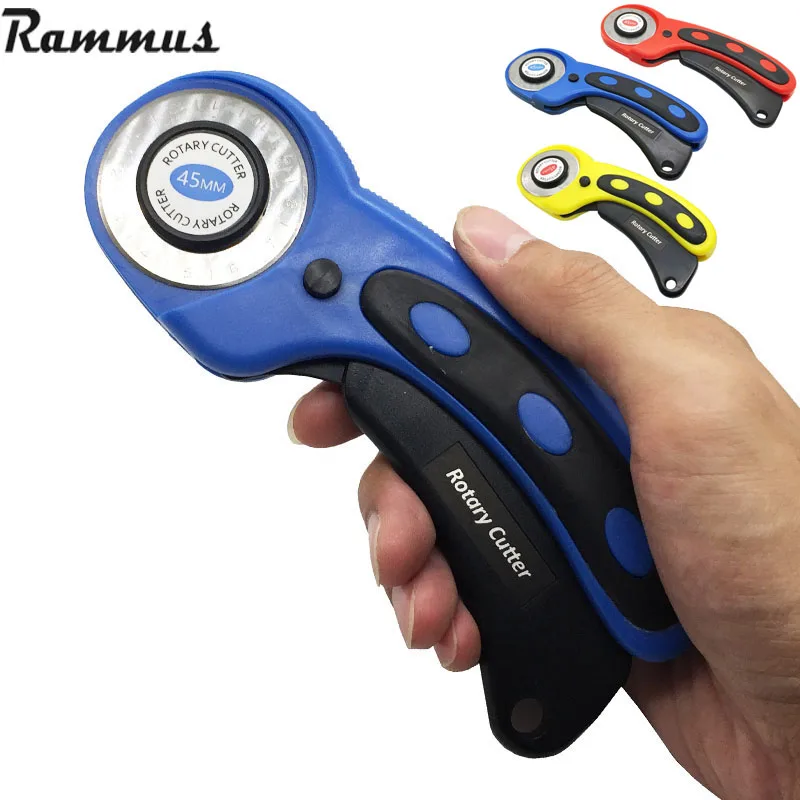 Rammus 45 мм роторный резак лезвие круговой резки Лоскутная Ткань кожаный нож