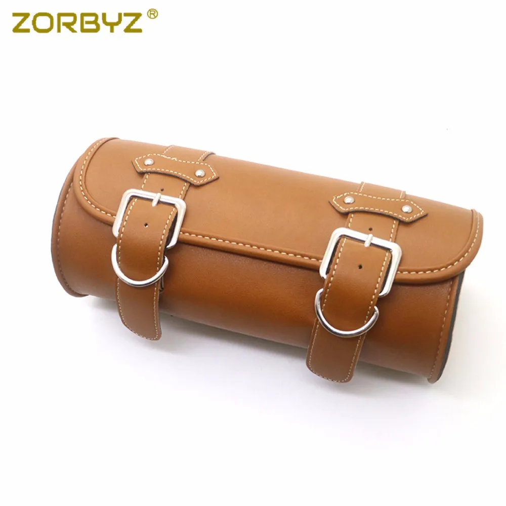 ZORBYZ мотоциклетная желтая сумка из искусственной кожи седло Боковая Сумка для
