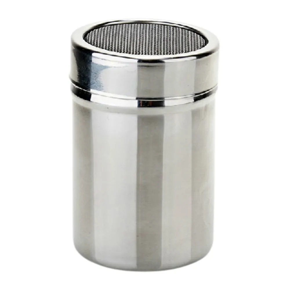 Нержавеющая Сталь Посыпать Какао Порошка Корицы Сахар Марлевые Сетки Банку