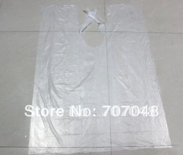 100 шт./лот оптовая продажа одноразовые волос Резка Cape салон платье/стрижка