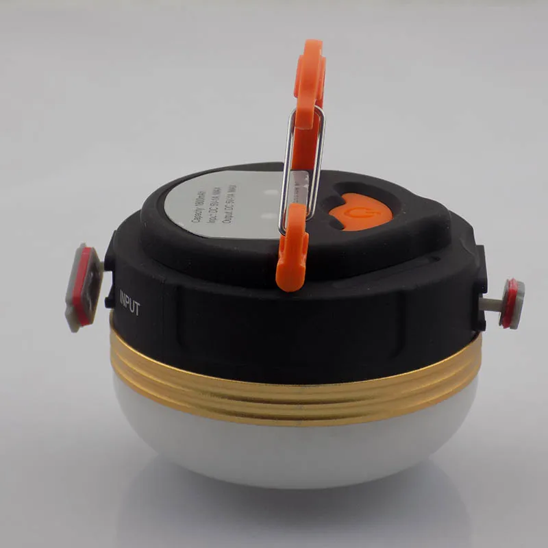 USB перезаряжаемый портативный светодиодный фонарь для кемпинга палатка