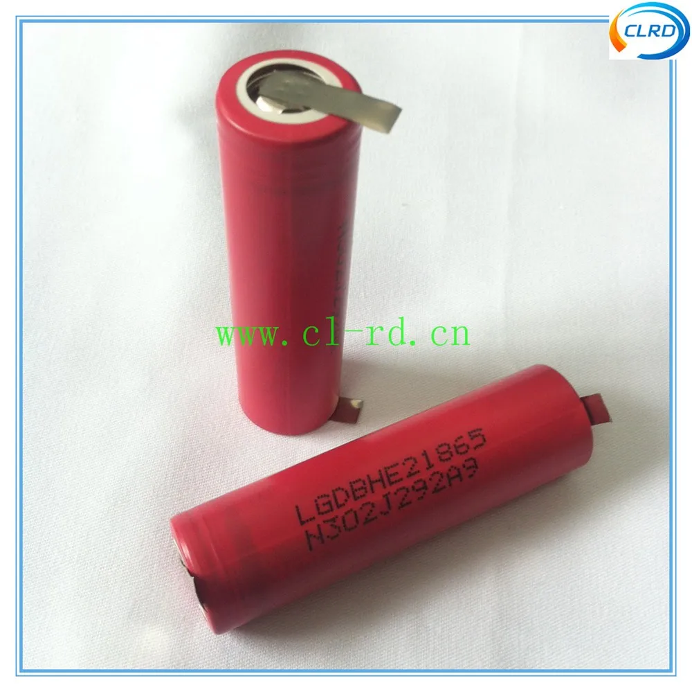 5PCS/LOT Genuine LG HE2 2500MAH 20A li-ion battery with nickel tabs | Электроника