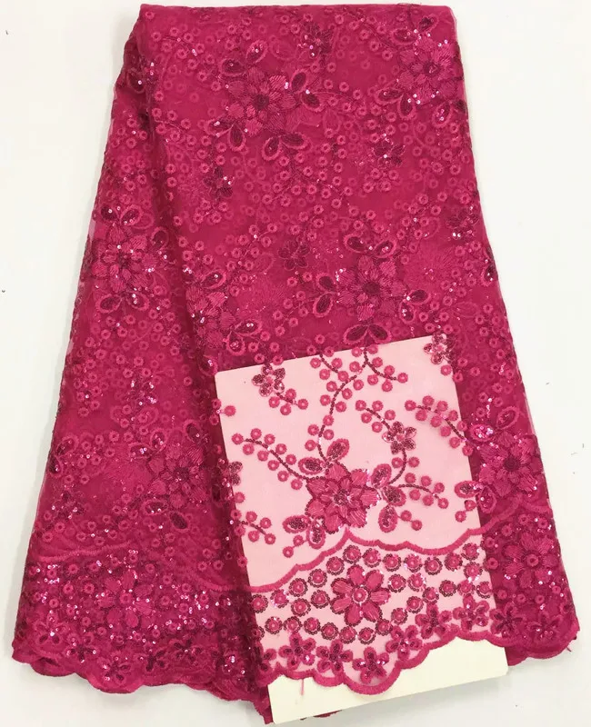 5 ярдов/шт красивая красная маленькая блестящая Цветочная дизайнерская