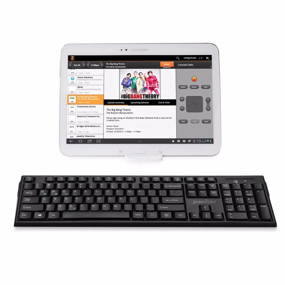 Perixx PERIBOARD-810 Bluetooth клавиатура универсальный ноутбук Настольный планшет ПК Windows, iOS и Android устройства. Bluetooth 3,0