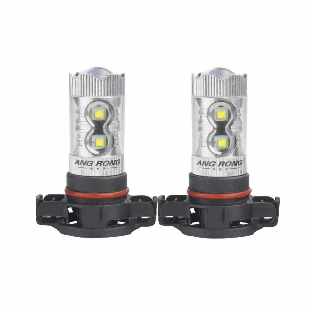 ANGRONG 2 шт. H16 PS19W 5202 9009 50 Вт светодиодный ные лампы для фар белого цвета (CA301)|xenon