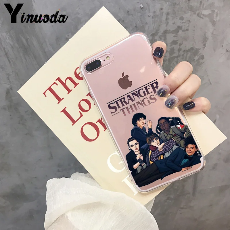 A12 Yinuoda странные вещи Coque Оболочка Чехол для телефона для iPhone 8 7 6 6S Plus 5 5S SE XR X XS MAX Coque Shell - Цвет: A12