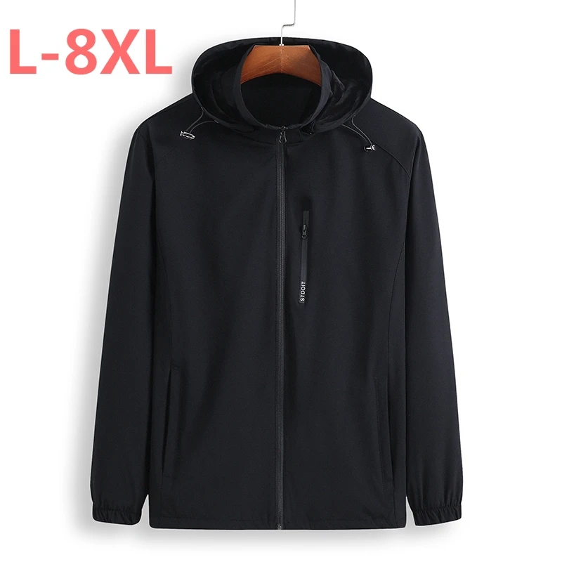2018 Новые Большие размеры 8XL 7XL 6XL Демисезонный сезон человек увеличить товара