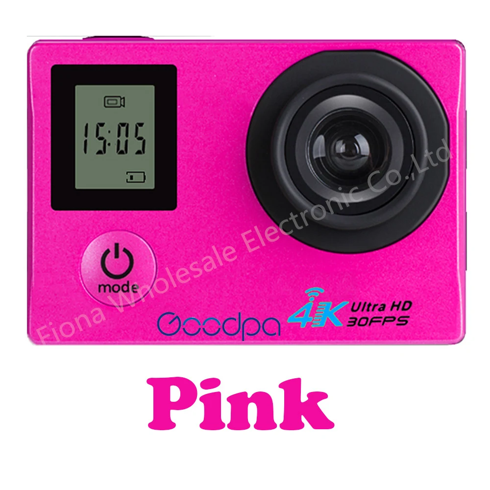 Оригинальная Экшн-камера Goodpa F60/F60R 2,4G с дистанционным управлением ultra HD 4K 12mp экшн-видеокамера Водонепроницаемая Спортивная камера