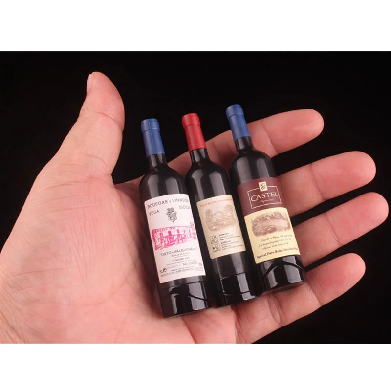 Новый стиль красная бутылка вина Форма зажигалка аксессуары для сигарет газовые