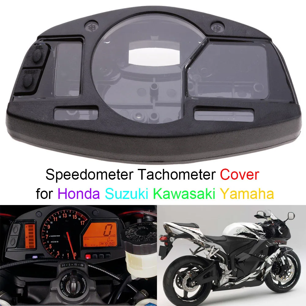 Чехол тахометра спидометра для Honda Suzuki Kawasaki Yamaha CBR 600/1000RR ZX6R/10R GSXR600/750/1000 YZF