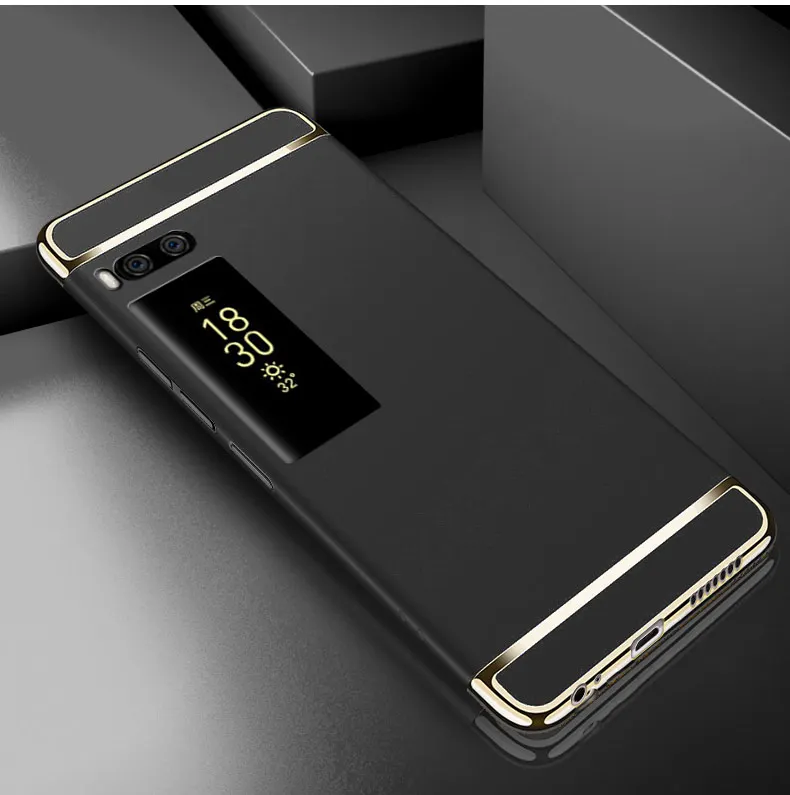 Роскошный чехол с покрытием для Meizu Pro 7, полное покрытие, жесткий бампер, защита, матовая, для Meizu Pro7 Plus Pro 7, чехол, оболочка, Fundas, 5,2 дюймов
