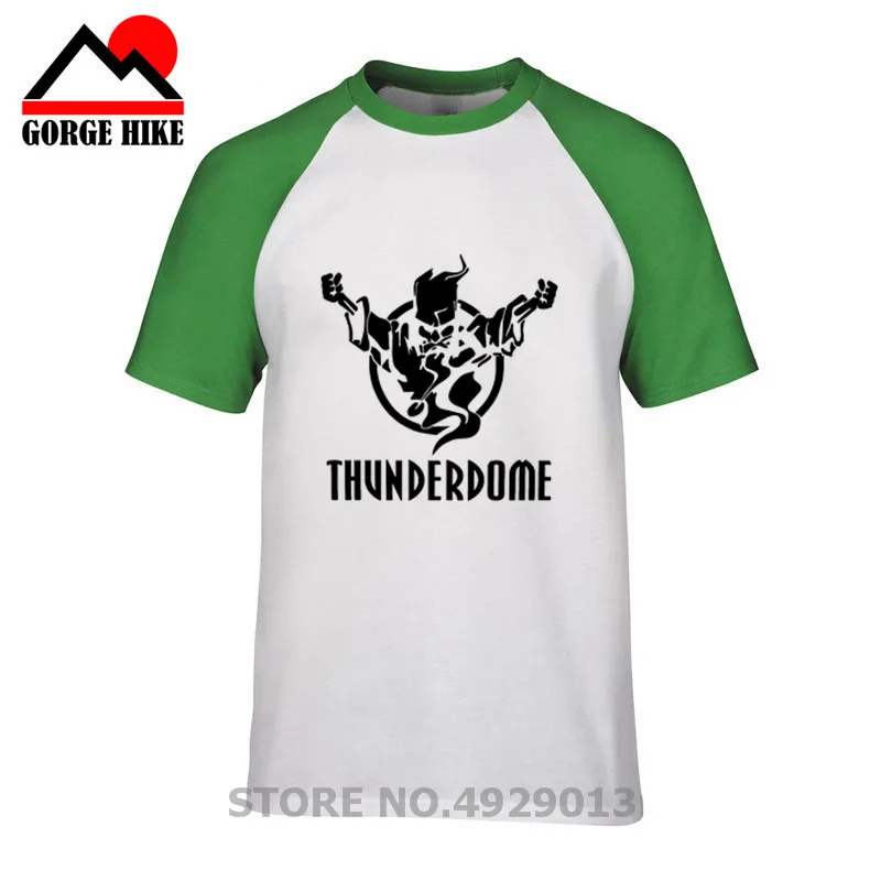Мужская футболка с короткими рукавами Thunderdome хлопковая коротким рукавом и