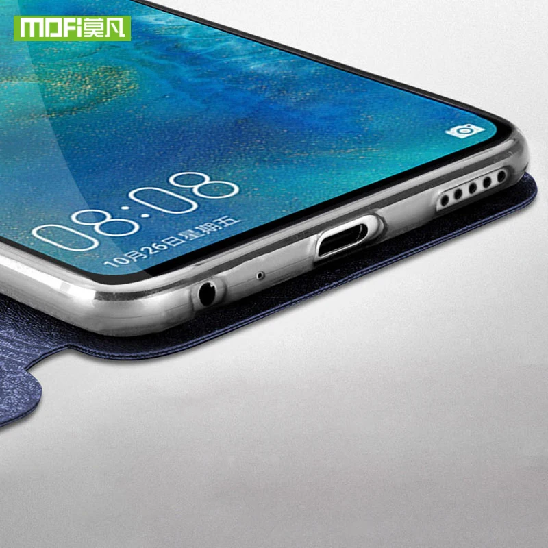 Mofi для huawei mate 20 pro Чехол x чехол силиконовый флип funda кожаный роскошный mate20 |