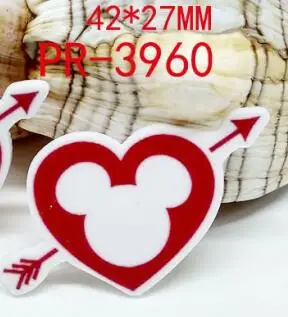 30 шт мультфильм персонаж плоское украшение из смолы PR 4043 - Цвет: 3960